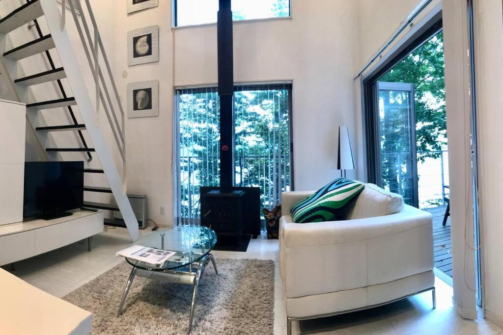 Villa Away From Noise,View Fuji Mt In The Designer House Yamanakako Esterno foto