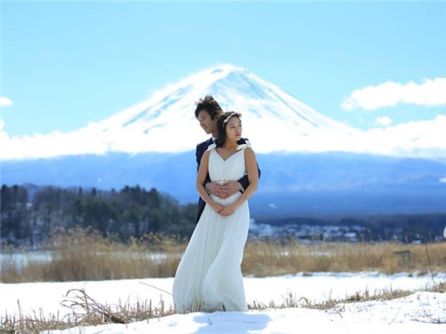 Villa Away From Noise,View Fuji Mt In The Designer House Yamanakako Esterno foto