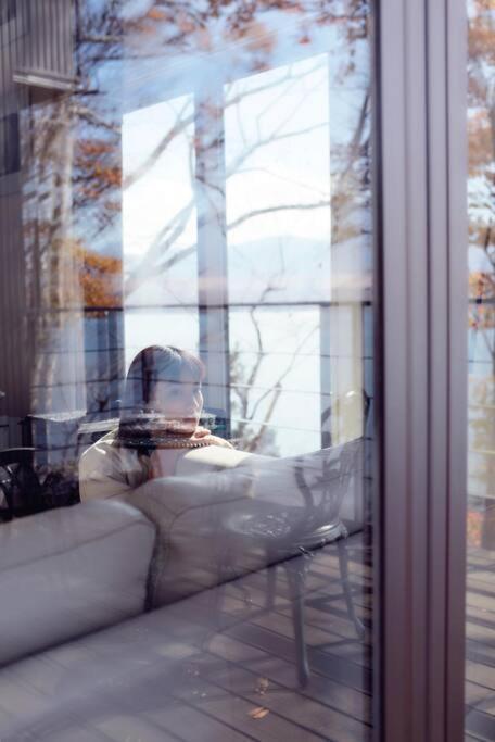 Villa Away From Noise,View Fuji Mt In The Designer House Yamanakako Esterno foto