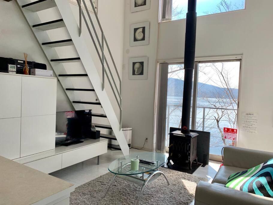 Villa Away From Noise,View Fuji Mt In The Designer House Yamanakako Esterno foto