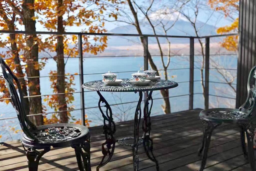 Villa Away From Noise,View Fuji Mt In The Designer House Yamanakako Esterno foto